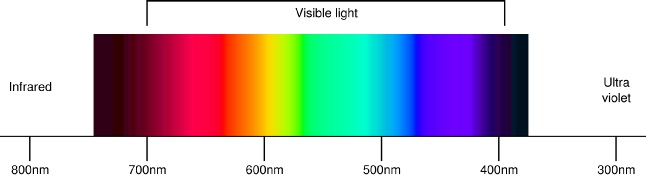 visible light spectrum
